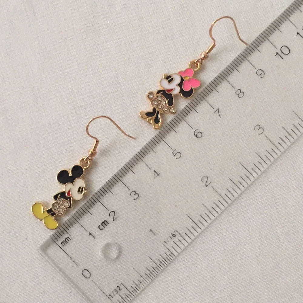 ๐50% OFF/3+...Mickey and Minnie Dangle Earrings. - Picture 5 of 7